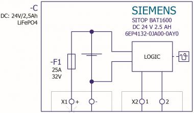 Siemens SITOP BAT1600 6EP4132-0JA00-0AY0 