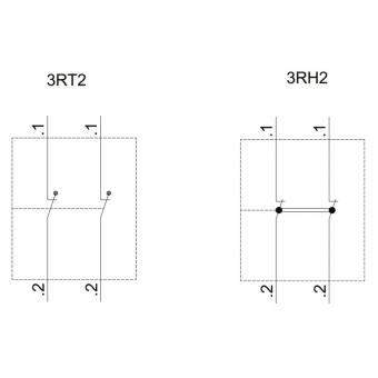 Siemens 3RH29111HA02 Hilfsschalterblock 