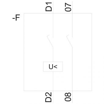 Siemens 3RV29221CP0 Unterspannungs- 
