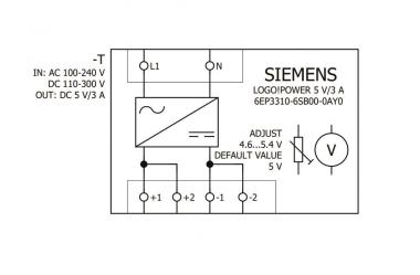 Siemens 6EP33106SB000AY0 LOGO!POWER 5V 