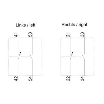 Siemens 3RH29111DA11 Hilfsschalterblock 