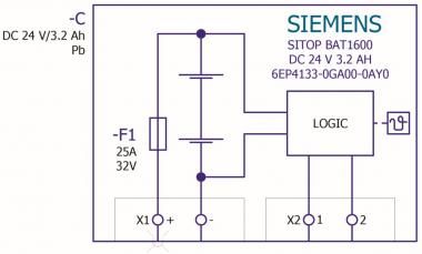 Siemens SITOP BAT1600 6EP4133-0GA00-0AY0 