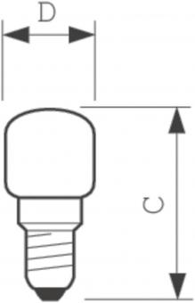 PHIL Backofenlampe 25W klar     03871550 