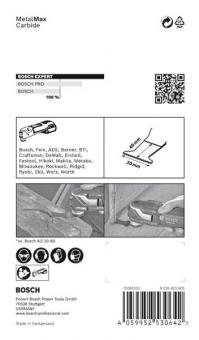 Bosch EXPERT Starlock Carbide 2608900012 