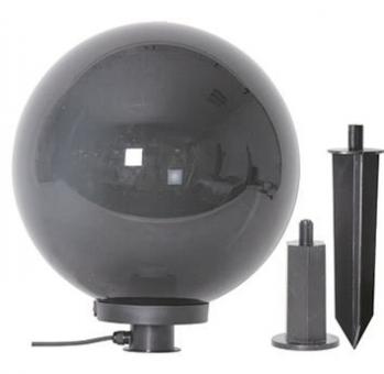 S&H LED-Dekokugel Ø40cm schwarz f. 88197 