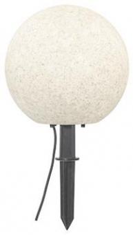 S&H LED-Dekokugel Ø30cm grau f.E27 88202 