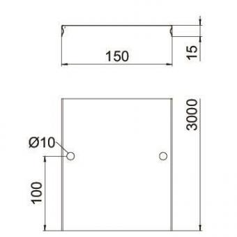 OBO DGRR 150 FT Deckel rastbar 