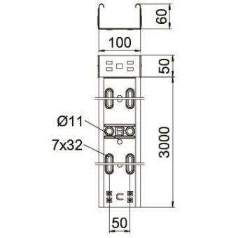 OBO RKSM 610 FSK SW Kabelrinne RKSM 