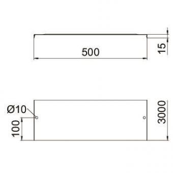 OBO DGRR 500 FT Deckel rastbar 