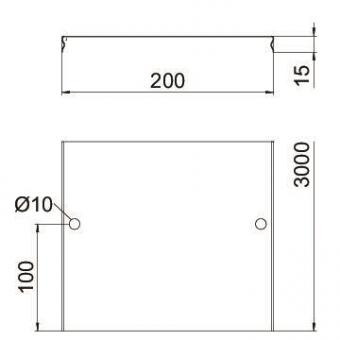 OBO DGRR 200 FT Deckel rastbar 