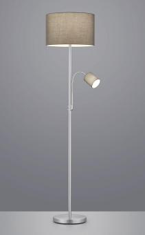 TRIO Deckenfluter HOTEL nickel 403900211 