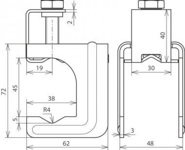 Dehn      VK DB 20.32 6.10 FL40 BSB STBL 