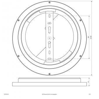 EVN LED Anbauleuchte -rund -   ALR300140 