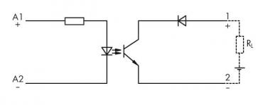 WAGO 286-791 Optokopplermodul, 