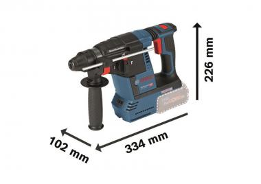 Bosch Akku-Schlagbohrhammer GBH 18V-26 