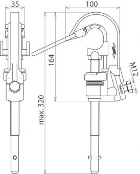 DEHN Phasenschraubklemme  PSK 4 30 SQ EH 