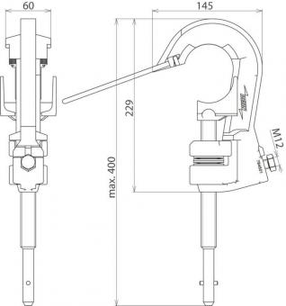 DEHN Phasenschraubklemme PSK 10 65 SQ EH 