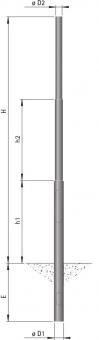 Albert Stahlmast Typ Nr. 0071,    690071 