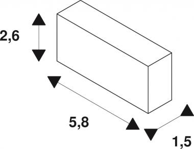 SLV EUTRAC Längsverbinder         145564 