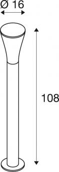 SLV ALPA CONE 100 Stehleuchte     228925 