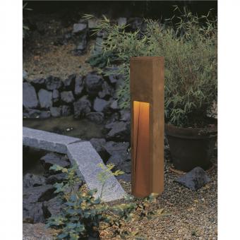 SLV Pollerleuchte RUSTY SLOT 80   229411 