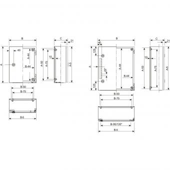 Schneider Wandschrank      NSYS3HF10830P 
