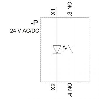 Siemens 3SU11520AB401BA0 Drucktaster 