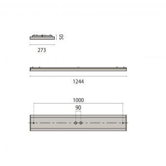 PIL LED-Anbauleuchte 4000K 8629661283430 