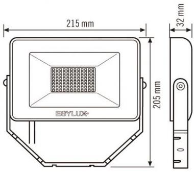 Esylux OFL BASIC LED 30W      EL10810831 