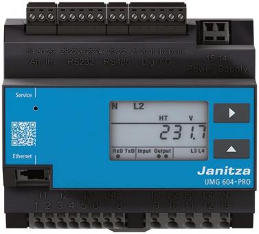 Janitza UMG 604-PRO (UL) 20 ... 50 V AC 