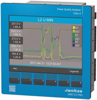Janitza   UMG512-PRO Uh=95V-240V AC (UL) 