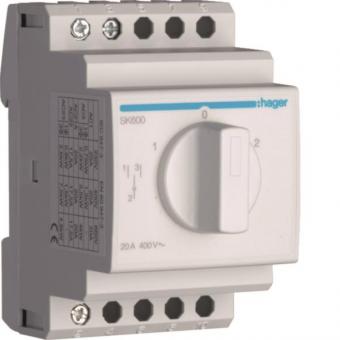 Hager Umschalter m.Nullstellung    SK600 