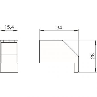 Siemens 3LD92212A Klemmenabdeckung 1p 