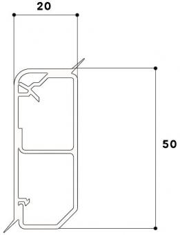 GGK Kanal SL/D 20x50               13268 