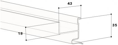 GGK Trennsteg 60mm extra            1456 