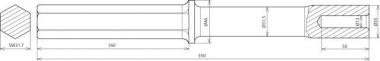 DEHN         HE TE 20 SW32 VH AC STBLANK 
