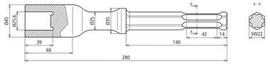 Dehn 648031   HE RE 25 TES VH HI STBLANK 
