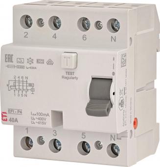 ETI EFI-P4 A-Typ 4-polig 40A   002061522 
