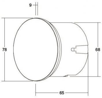Brumberg LED-Wandeinbauleuchte  10158073 