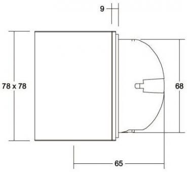 BRUM LED-Wandeinbauleu. KIT68   10159083 
