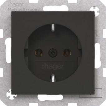 Hager Steckdose SCHUKO         WAS1100BM 