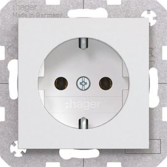Hager Steckdose SCHUKO         WAS1100WM 