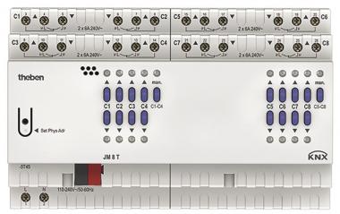 THEB KNX Jalousieaktor        JM 8 T KNX 