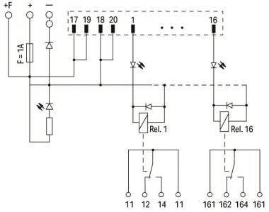 WAGO 704-5004 Übergabemodul für 