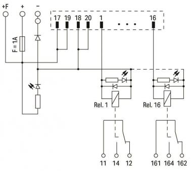 WAGO 704-5024 Übergabemodul für 