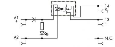 WAGO 857-734 Solid-State-Relaismodul, 