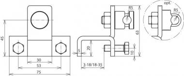 DEHN Anschlussklemme senkrecht    372150 