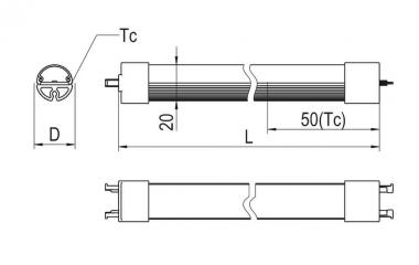 RIDI R-TUBE 115-840M0500 LD    0206601LD 