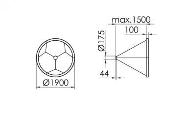 RIDI STORA-LK-I-LED D1900/830 SPC0630023 