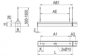 RIDI LF-T16-S-R1X115/30DA-OE 25W 0460006 